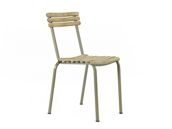 МИЛАН Street 1, стул со спинкой от производителя: завод городской уличной мебели Lora-Park