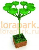 РОМАШКА, конструкция, цветочница вертикального озеленения с термо-чашами