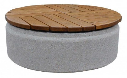 АЛЕКС, скамья из бетона от производителя: завод городской уличной мебели Lora-Park