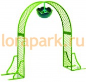 Пергола А1 c 1 подвесной термо-чашей, пергола, арка для вертикального озеленения 