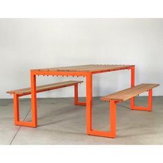 ПРОМО 4, стол со скамьей от производителя: завод городской уличной мебели Lora-Park