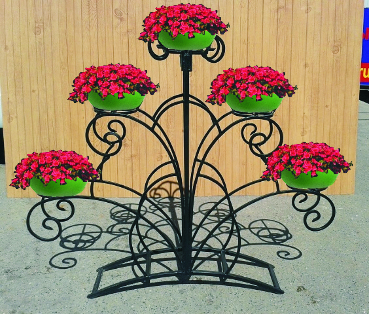 Цветочница часть 28. Вазон парковый Айра. Кованые цветочницы для сада. Кованая цветочница уличная.