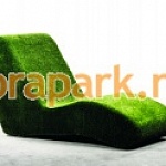 Серия ТОПИАРНЫЕ скамейки из искусственного газона от производителя: завод городской уличной мебели Lora-Park