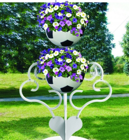 КУБОК с 2 Футбольными мячами, цветочница вертикального озеленения  от производителя: завод городской уличной мебели Lora-Park