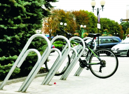 СКРЕПКА 1 велопарковка от производителя: завод городской уличной мебели Lora-Park